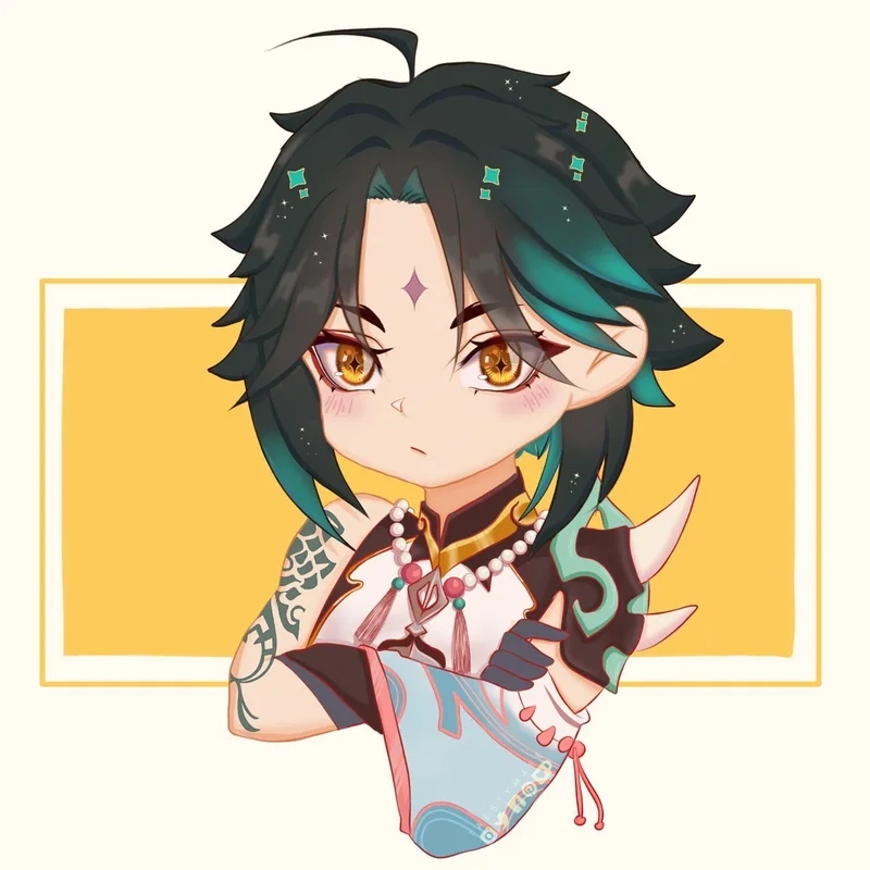 Chiêm ngưỡng vẻ đáng yêu của xiao chibi genshin trong từng hình ảnh