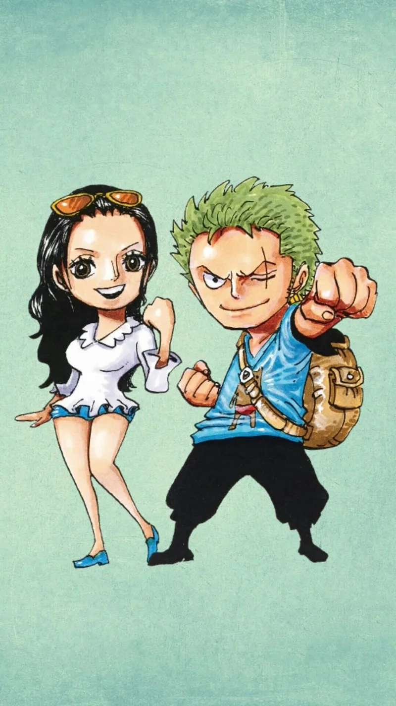 Tình bạn và sức mạnh trong zoro và robin