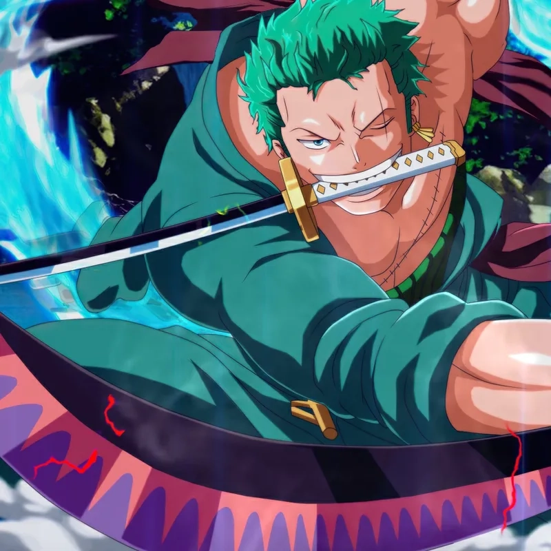 Sức mạnh và phong cách zoro ngầu lòi