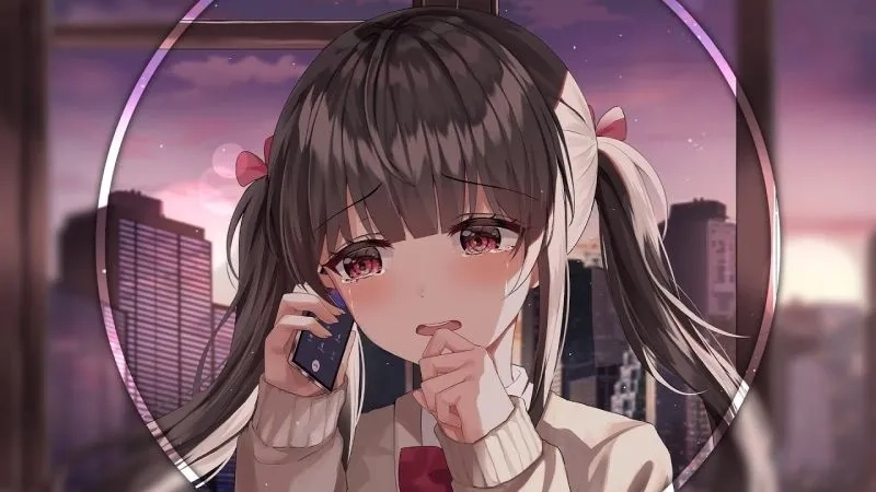 Ảnh đẹp nữ buồn ánh mắt xa xăm