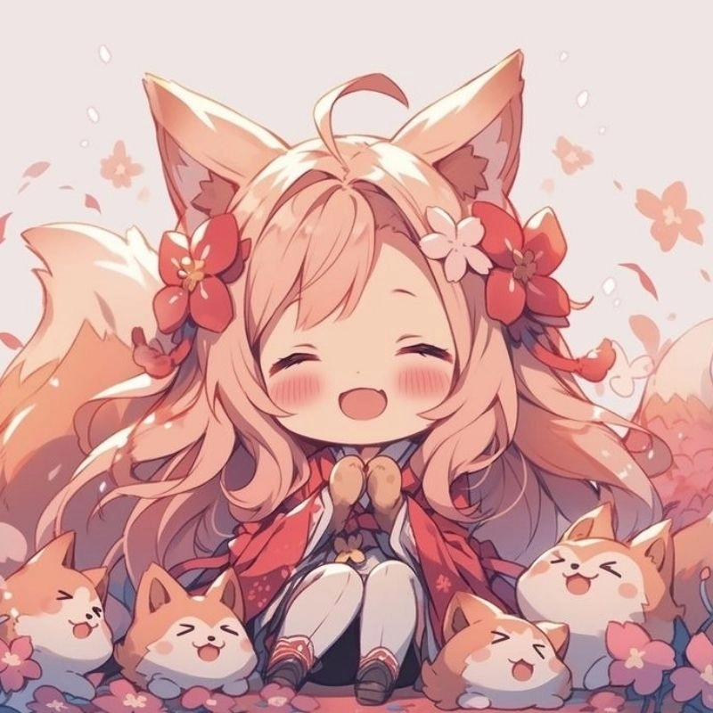 Ảnh chibi đẹp thiết kế tinh tế cuốn hút