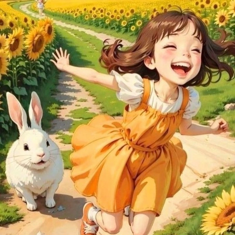 Anime chibi đẹp màu pastel nhẹ nhàng