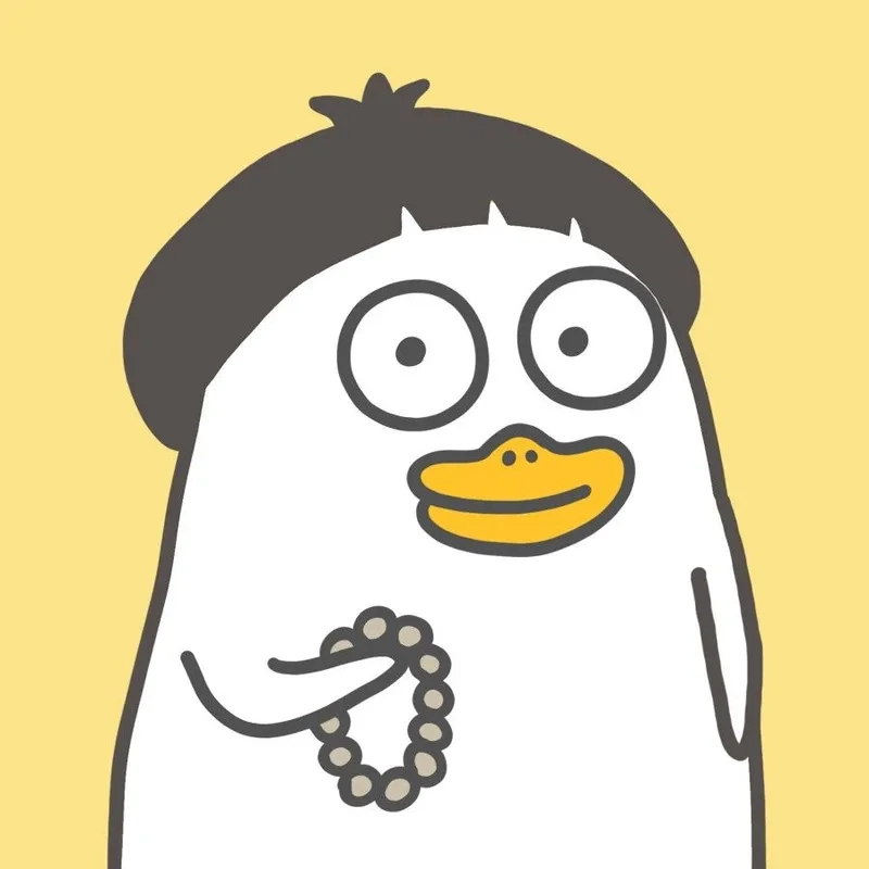 Avatar con vịt ngầu phong cách chất