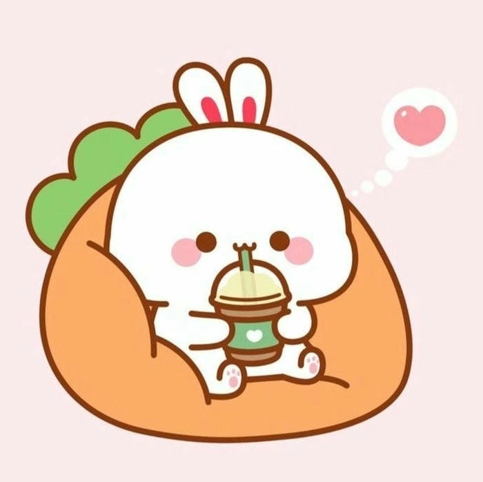 Hình ảnh thỏ cute chibi dịu dàng gợi cảm