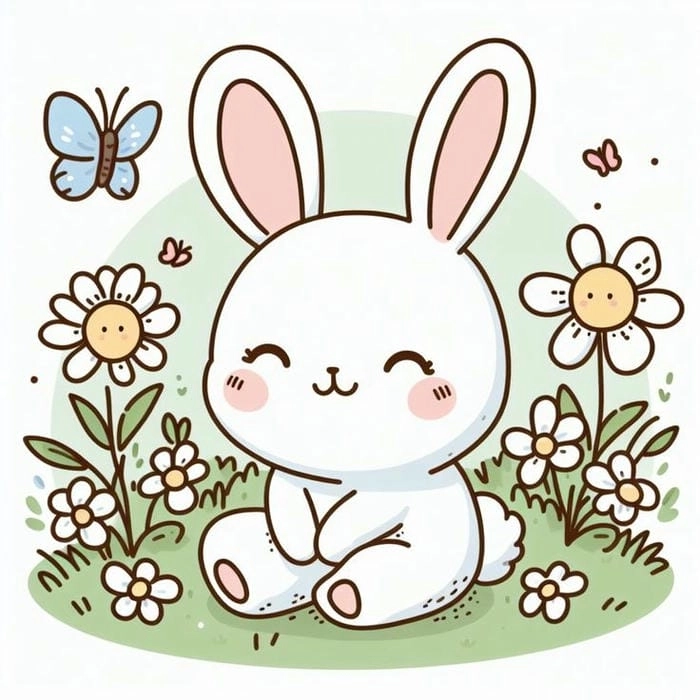 Anime chibi thỏ cute ngọt ngào cuốn hút cực kỳ