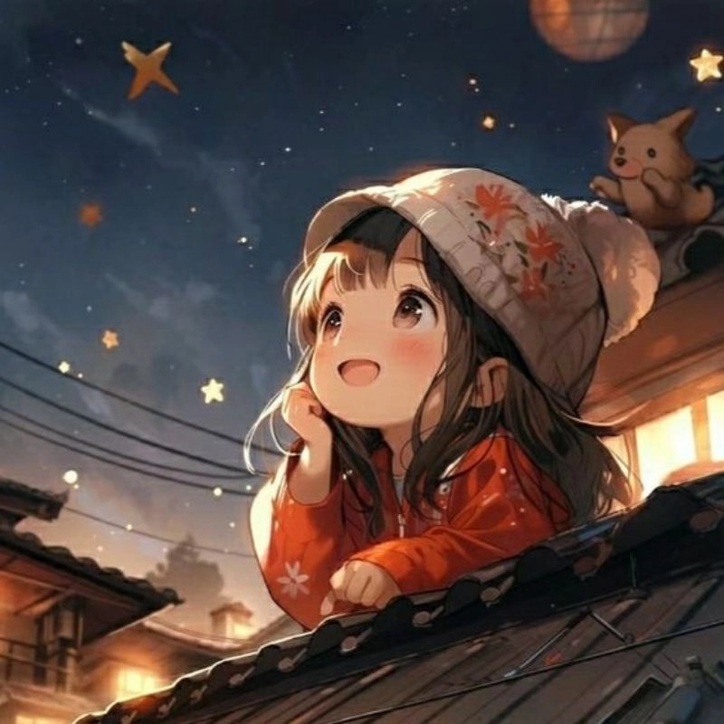 Chibi avatar anime hình nền cute quyến rũ