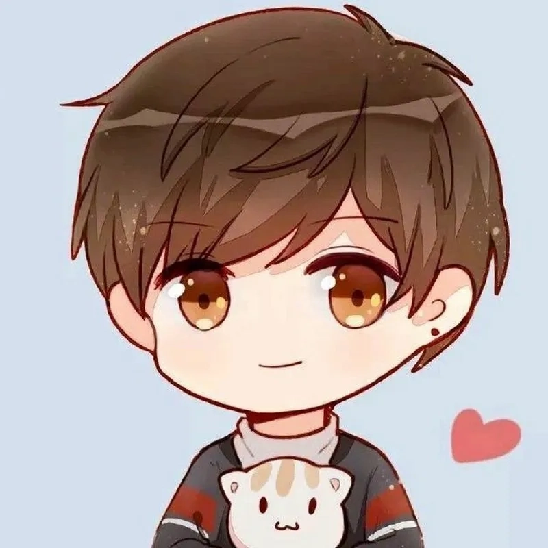 Hình anime cute chibi mắt to tròn xinh