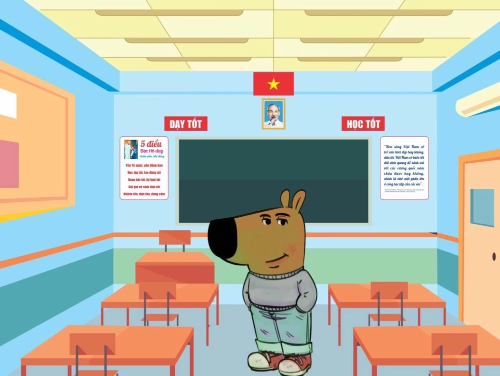 Chill guys bình tĩnh cool ngầu siêu thư giãn