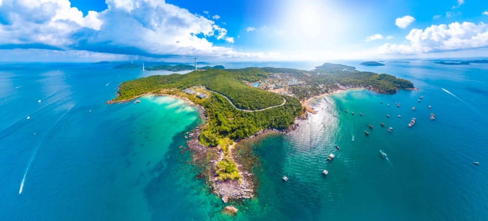 Hình ảnh toàn cảnh đảo phú quốc tuyệt đẹp