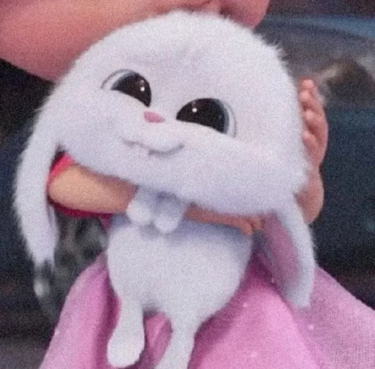 Thỏ snowball tập tạ meme gym hài hước