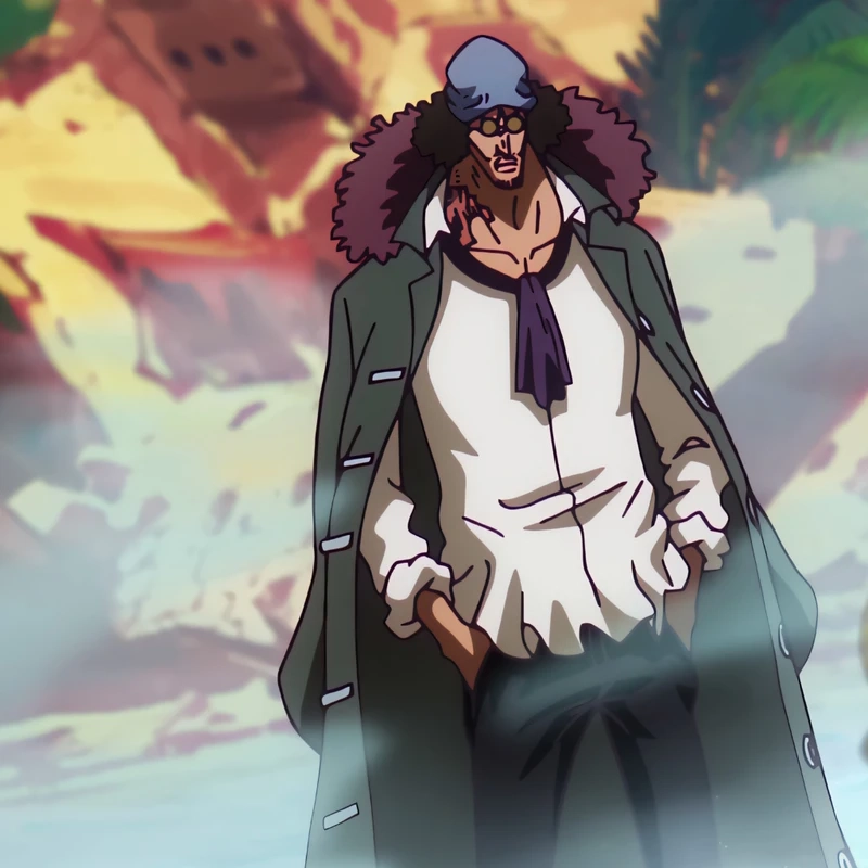 Khoảnh khắc đáng nhớ khi aokiji saves smoker trong trận chiến