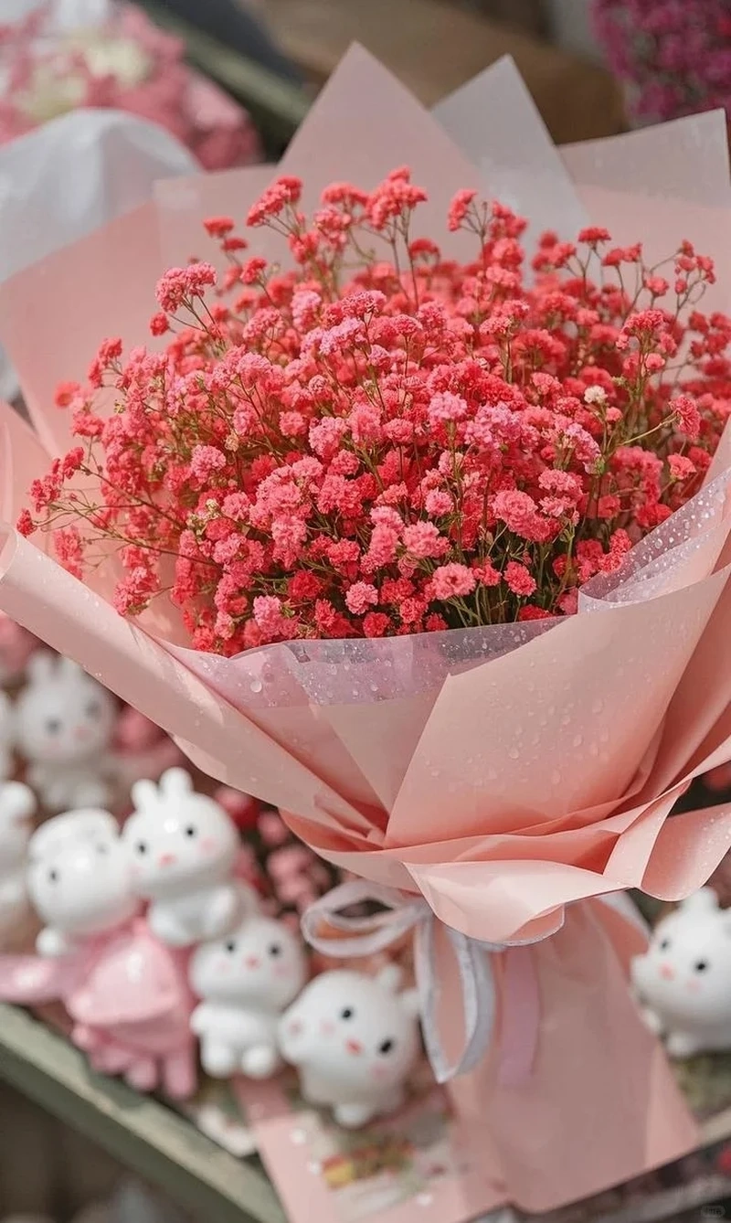 Dịu dàng đáng yêu với avatar hoa baby dễ thương cực xinh