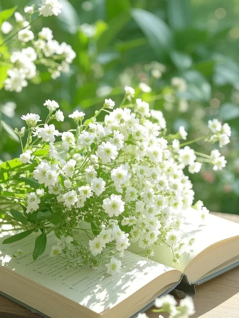 Hiệu ứng độc đáo từ avatar hoa baby trong suốt