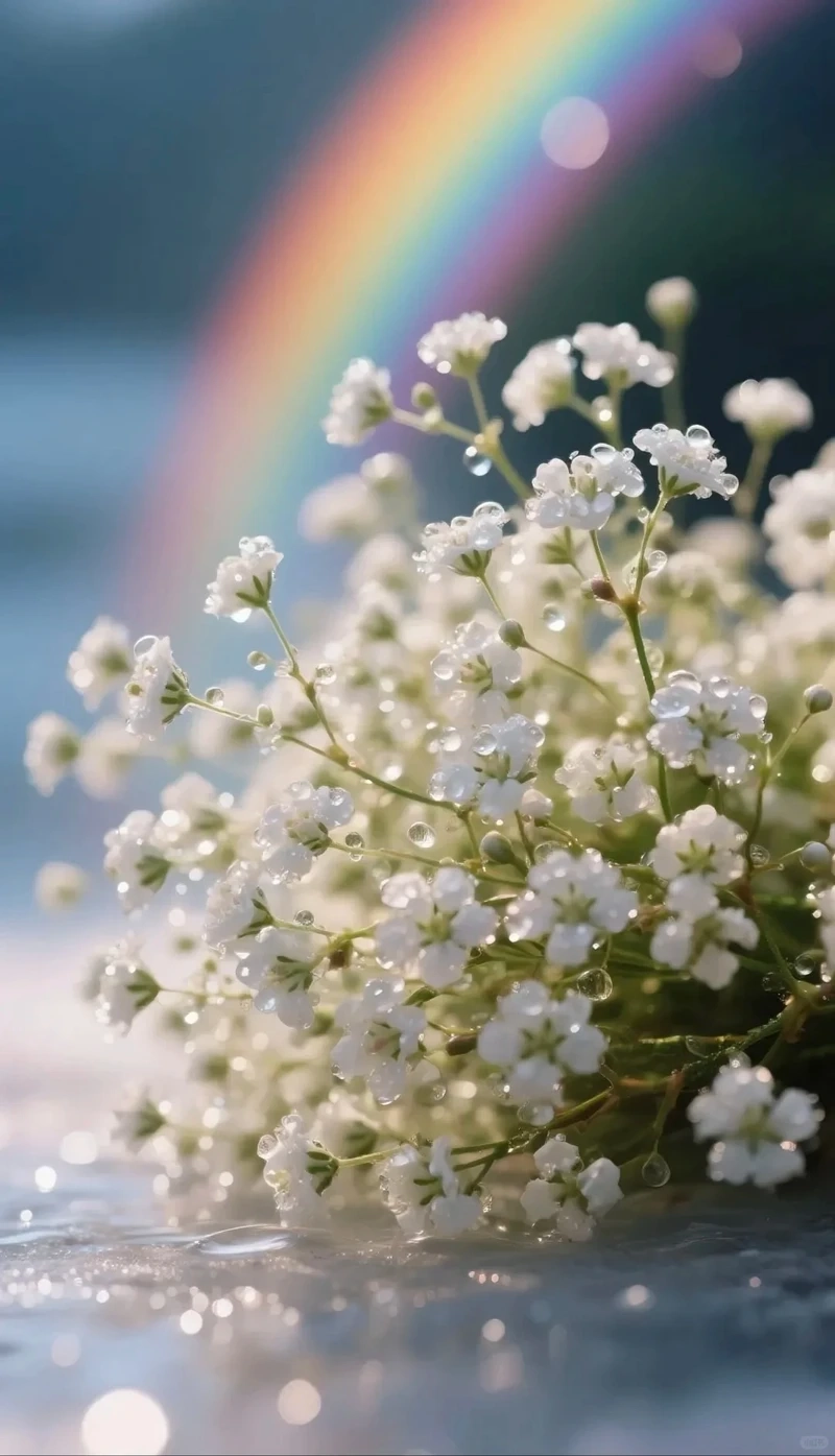 Tông màu dịu mắt với avatar hoa baby pastel cực xinh