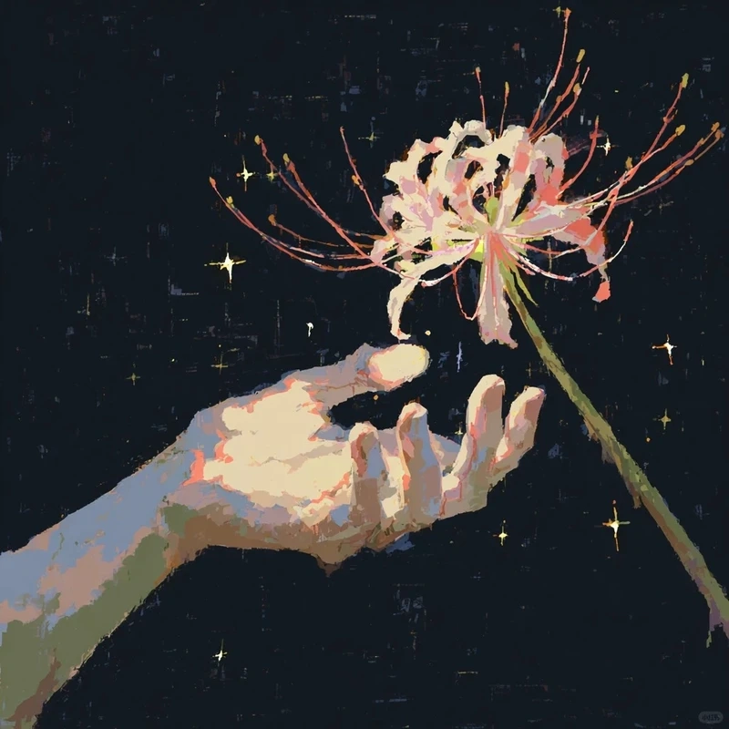 Chất nghệ thuật cực cao với avatar hoa bỉ ngạn nghệ thuật đang hot