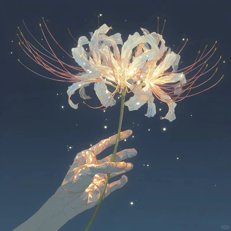 Khám phá phong cách anime với avatar hoa bỉ ngạn anime girl cực cuốn