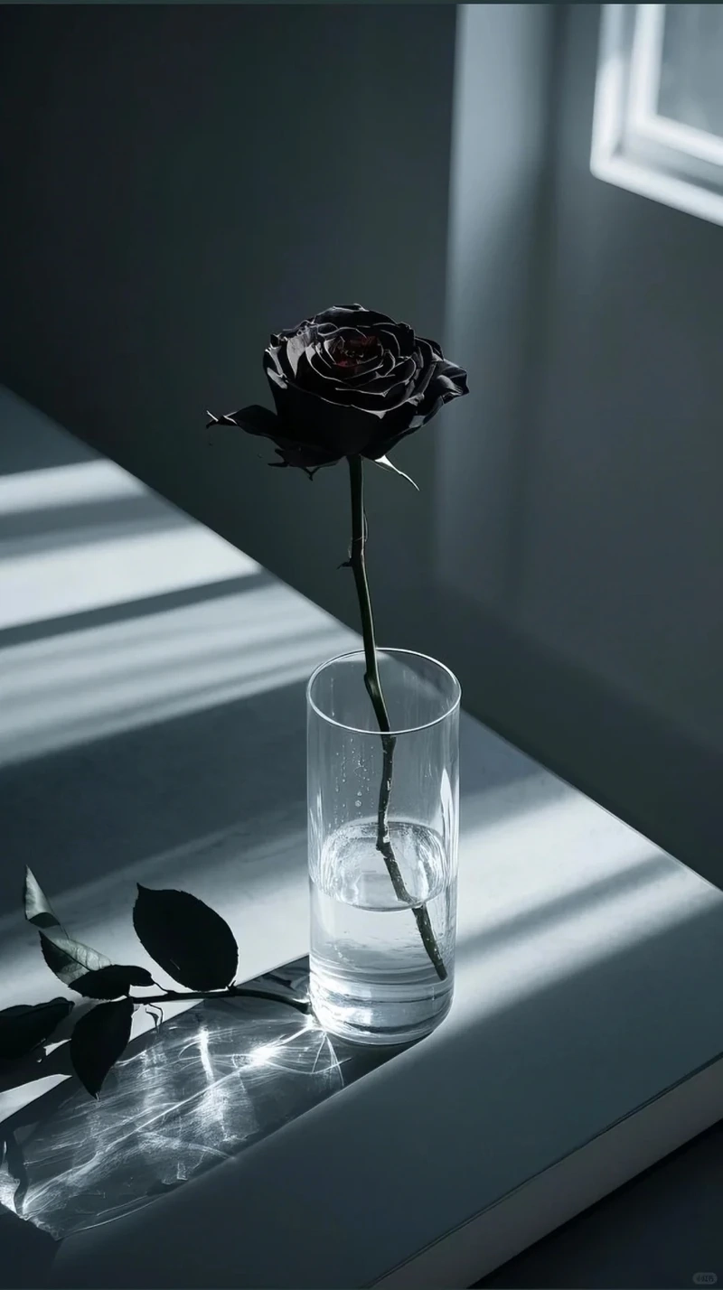 Tải ngay bộ avatar hoa hồng đen hình nền đẹp cho điện thoại