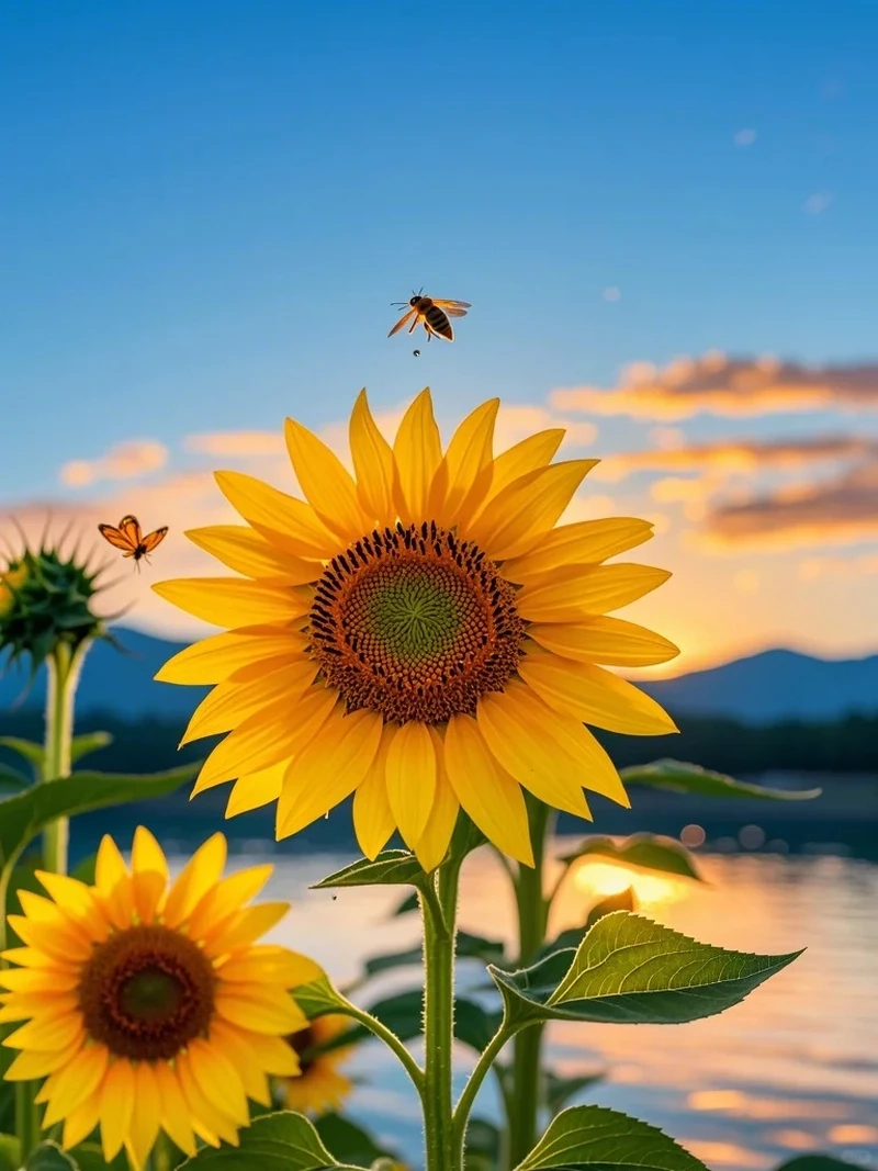 Phong cách Gen Z với avatar hoa hướng dương aesthetic nhẹ nhàng