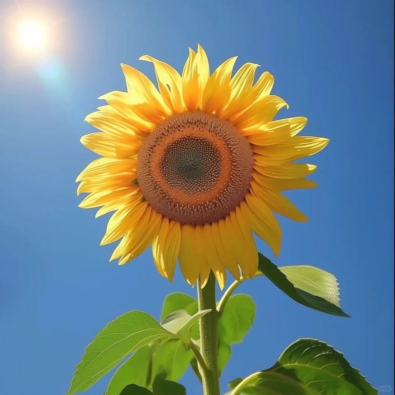 Vẻ đẹp dịu dàng của avatar hoa hướng dương nhẹ nhàng