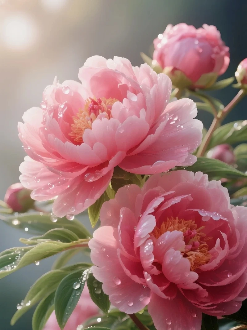 Avatar hoa mẫu đơn dễ thương mang vẻ dịu dàng cho ảnh đại diện