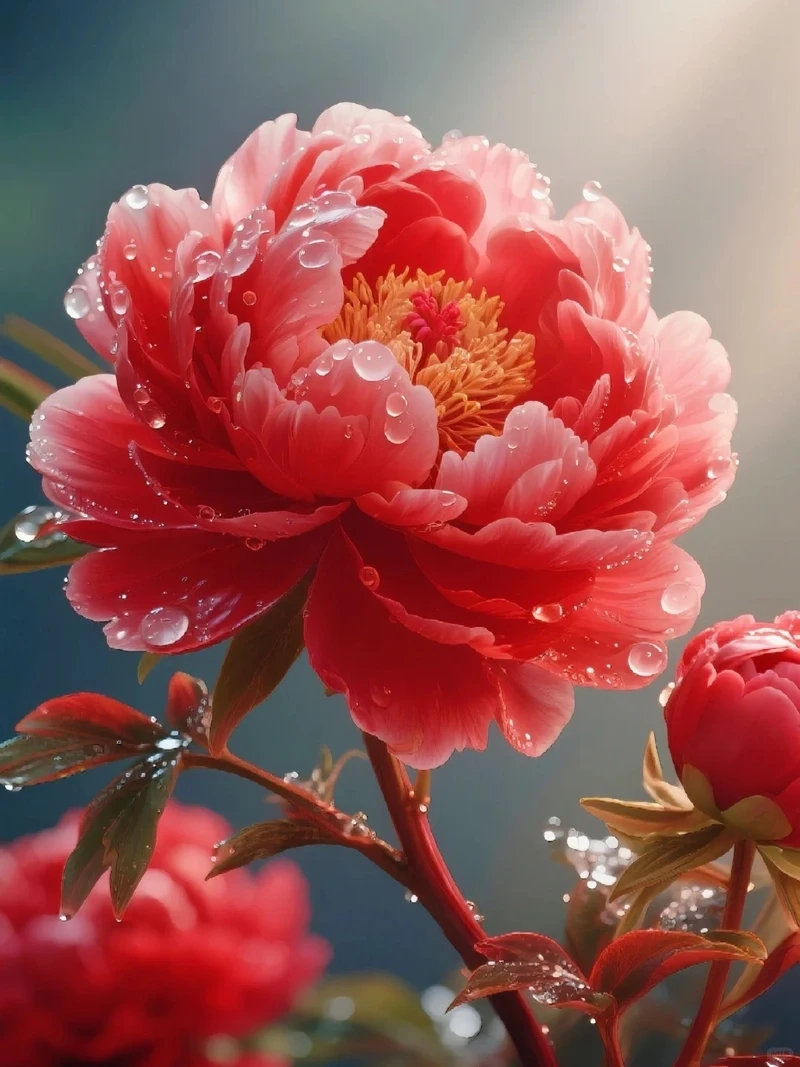 Bộ sưu tập avatar hoa mẫu đơn nghệ thuật đầy cảm hứng sáng tạo