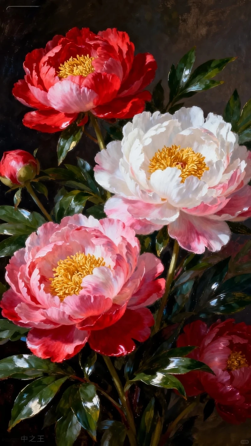 Thể hiện đẳng cấp với avatar hoa mẫu đơn sang trọng cực cuốn hút