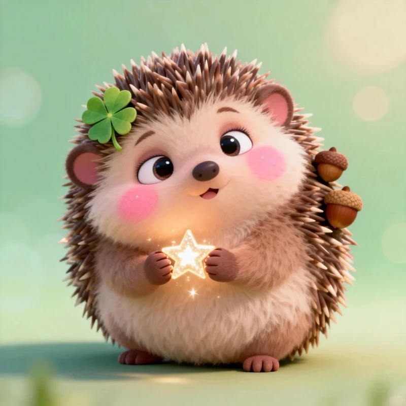 Những mẫu nhím chibi kawaii siêu đáng yêu cho fan chibi