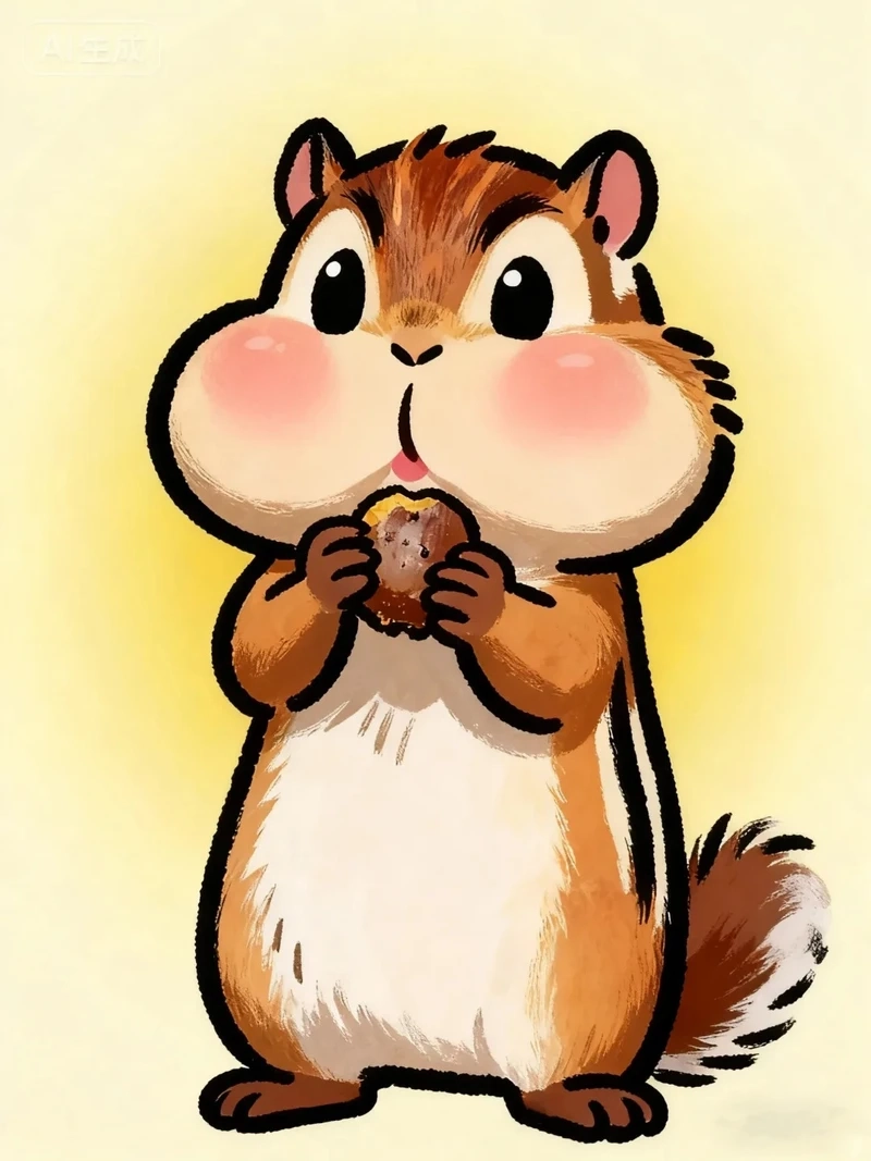 Bộ chibi sóc nghệ thuật với phong cách sáng tạo