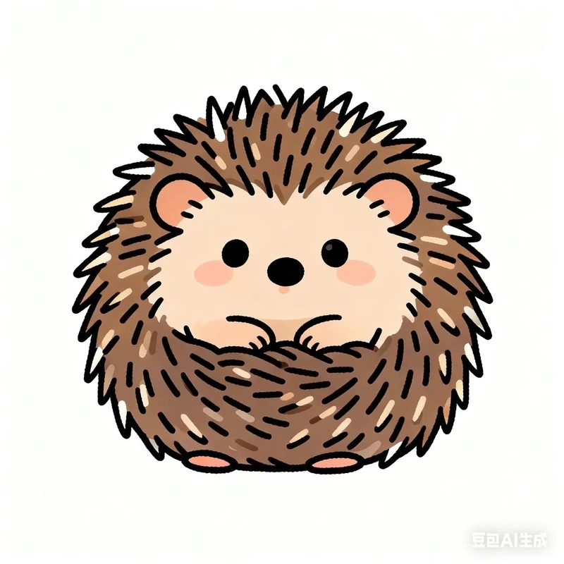 Bộ chibi nhím mini nhỏ xinh cực đáng yêu